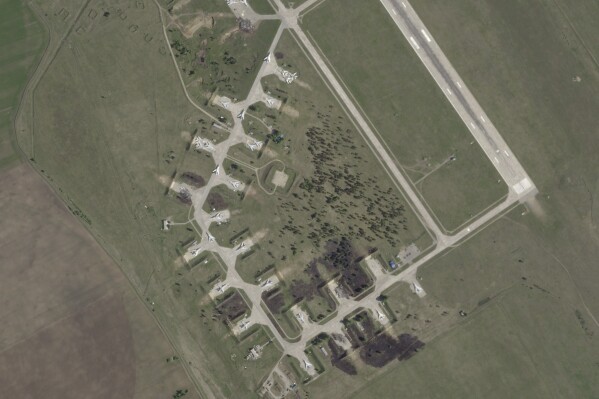 Ukraine Strikes Russian Air Base: Satellite Images Confirm Destruction